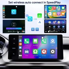 Resim Carplay Akıllı Multimedya Kutusu Android 13 16GB Kablosuz Carplay Ai Box Youtube Netflix Google Playstore Wifi 