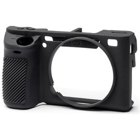 Resim Easycover Sony A6500 Silikon Kılıf Ecsa6500B (Siyah) 