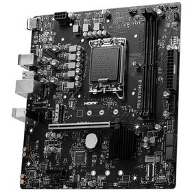 Resim Msı Pro B760m-b Ddr4 4800mhz 1xhdmı 1xm.2 Usb 3.2 Matx 1700p 12. / 13. Ve 14. Nesil İşlemci Uyumlu 