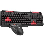 Resim Everest KABLOLU KLAVYE MOUSE SET 