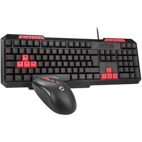 Resim Everest KABLOLU KLAVYE MOUSE SET 