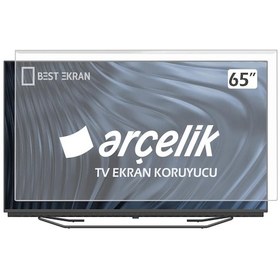 Resim ARÇELİK A65 B 820 B Tv Ekran Koruyucu - Arçelik Uyumlu 65" inç 164 cm Tv 