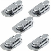 Resim Adet Mandal Tokaları Mandal 5 Adet Paslanmaz Çelik Mandal Dolap, Kutusu, Çekmece, Dolap, Tıbbi Ekipman, Alet Kutusu İçin, 6,5 3,5 Cm 