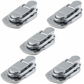 Resim Adet Mandal Tokaları Mandal 5 Adet Paslanmaz Çelik Mandal Dolap, Kutusu, Çekmece, Dolap, Tıbbi Ekipman, Alet Kutusu İçin, 6,5 3,5 Cm 