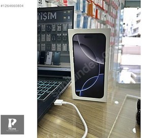 Resim Apple iPhone 16 Pro Max İkinci El YD | 512 GB | Siyah 