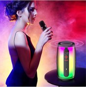 Resim Fogy Pluse 6 Mikrofonlu RGB Kablosuz Soundbar Multimedya Hoparlör Speaker Bluetooth Hoparlör 2024 