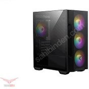 Resim MSI MAG Forge M100R Temperli Cam ARGB mATX Mid Tower Kasa 