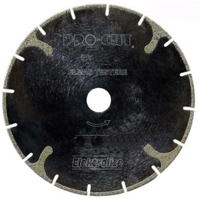 Resim Pro-cut 230 mm Flanşlı Elektrolize Granit Seramik Mermer Kesme Testeresi 