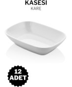 Resim ÖzSa Home 12 Adet Kırılmaz Salata Kasesi Otel Kafe Lokanta Restoran Ev Için Melamin Kahvaltılık Kase Freya 