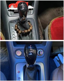 Resim Uiowoo Magotan Işıklı Vites Kolu Otomobil İç Mekan Aksesuarları Cc Lavida New Bora Sagitar Lavida Passat Tiguan Golf Kırmızı Işık, Elektroliz 