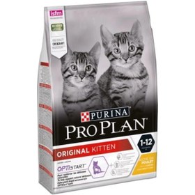 Resim Purina Pro Plan Kitten Tavuklu Yavru Kedi Maması 3 KG 