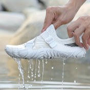 Resim Su Ayakkabıları, Creek, Wading, Yoga, Fitness, Balıkçılık, Sörf, Yüzme, Plaj, Plaj Dalışı, Yürüyüş, Rahat Ayakkabılar Hızlı Kuruyan Rahat Nef Alabilen Hafif Moda Erkek ve Kadın Ayakkabıları 