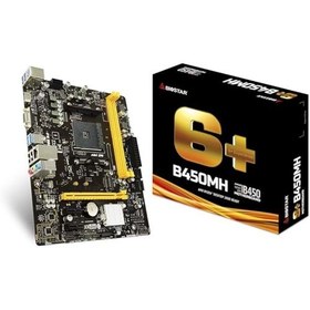 Resim Biostar B450MH AMD B450 DDR4 M2 USB 3.0 HDMI/VGA PCI 3.0 AM4 Anakart 