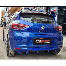 Resim Renault Clio 5 Rs Difüzör - Plastik 