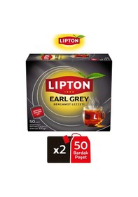 Resim Lipton Earl Grey Bardak Poşet Çay 50li X 6 Adet 