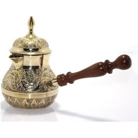 Resim 9084533145347drvs - Pirinç Cezve 6.5'' İnç Çok Renkli 