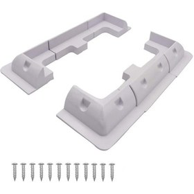 Resim 2K Abs Solar Güneş Paneli Montaj Braket Seti 6 Parça 