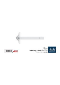 Resim Hatas 01170 Minkale Başlı T Cetveli İnce Bizote 65 CM 