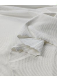 Resim Ekru Renkte Kaşkorse Ribana Kumaş En 100 Cm X Boy 160 Cm -10372 Ekru 