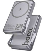 Resim Hoco Q36A Sunlight 10.000 mAh 20W Type-C Çıkışlı PD Kablosuz Şarj Özellikli Standlı Powerbank 