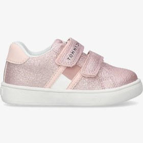 Resim Tommy Hilfiger Glitter Bebek Pembe Spor Ayakkabı 