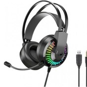 Resim Lemestar Ovleng Gt68 Rgb Işık Kulaklık - 3.5mm/usb Bağlantılı, Mikrofonlu Oyun Kulaklığı 
