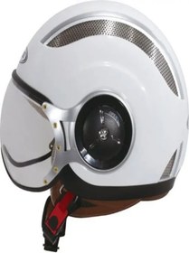 Resim ZEUS MOTOSIKLET KASKI ZS218 WHITE S 