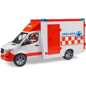 Resim NW NessiWorld Mercedes Benz Sprinter Sirenli Ambulans ve Ekibi 