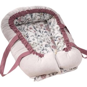 Resim MomiShop-Ayten Dursun Flover Garden Babynest - Pembe - Gül Kurusu / Standart 