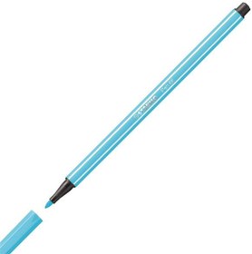 Resim Stabilo Keçe Uçlu Boya Kalemi 1 MM Fosforlu Mavi 68/031 