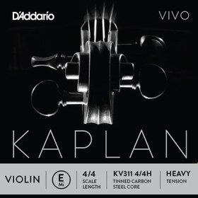 Resim Daddario KV311 Keman Tek Tel | Kaplan Vivo (SOL-G), 4/4 