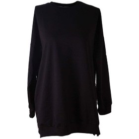 Resim Trender Siyah Kadın Sweatshirt 6405 Siyah 