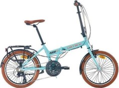 Resim Flexi 121 Vb V Fren Shimano 21 Vites Katlanır Bisiklet Turkuaz 
