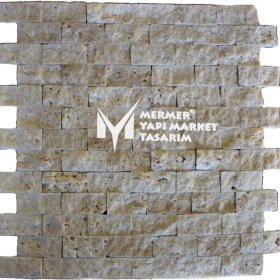 Resim Mym Klasik Traverten Patlatma Mozaik 