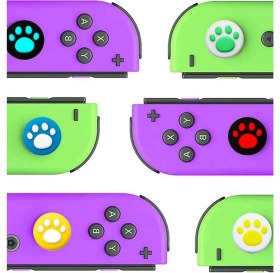 Resim Beboncool Nintendo Switch/switch OLED Uyumlu Analog Koruyucu Silikon 3D Pad 