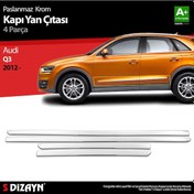 Resim S-Dizayn Audi Q3 Krom Kapı Yan Çıtası 2012 Üzeri 