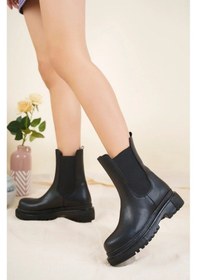 Resim Luis A Costa 002 Siyah Lastikli Kadın Bot Çok Renkli 