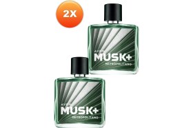 Resim Avon Musk Metropolitano Erkek Parfüm Edt 75 Ml. Ikili Set 