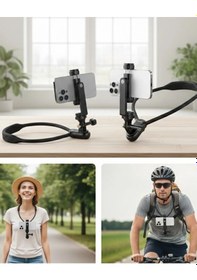 Resim Mey İthalat Hızlı Tak Çıkar Özellikli Boyun Askılı Telefon Sabitleyici 