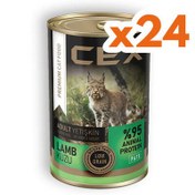 Resim Cex Pate Kuzulu Yetişkin Tahılsız Kedi Konservesi 415 Gr x 24 Adet 