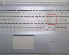 Resim Sony Vaio SVF154 Uyumlu Notebook Üst Kasa - Beyaz 