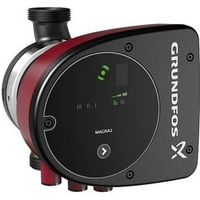 Resim Grundfos Magna1 25-60 180 Mm 80-100.000 Kazan İçin Frekans Konvertörlü Sirkülasyon Pompası 6mss 7.5m³/h 