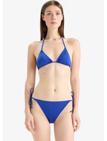 Resim Defacto Regular Fit Bikini Alt-fall İn Love T3670az25smbe114 Mavi 