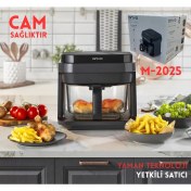 Resim Onvo OVFRY10 Cam Aır Fryer 5 Lt / Technozi 