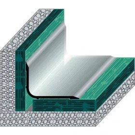 Resim Tekprofil Iç Köşe Parke Bitiş Profilleri Boy:2.7m 