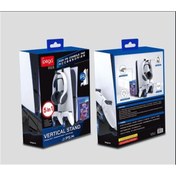 Resim ipega Ps5 Playstation 5 Dikey Şarj Standı Vertical Charging Dock 5 In1 Vertical Stand 