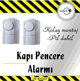 Resim Lorex Lr-4222C2 Kapı Pencere Alarmı 2 Adet 
