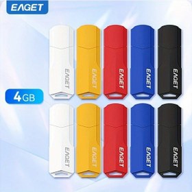 Resim Challenger Eaget 10 Adet Usb 2.0 Flash Bellek 4gb Kapasite Çoklu Renk Dayanıklı Depolama 
