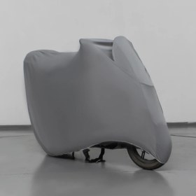 Resim Teksin Mondial 125 Rt Gri Kumaş Motosiklet Branda Motor Penye Branda 