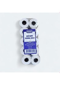 Resim Mas 56x16 Termal Rulo Yazar Kasa Pos Kağıdı 16 Metre 100 Adet 10 Paket 